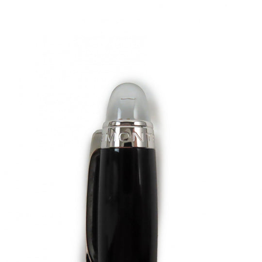 MONTBLANC Ballpoint pen 35754 Precious resin Black Silver Starwalker mens(Unisex) Used Authentic