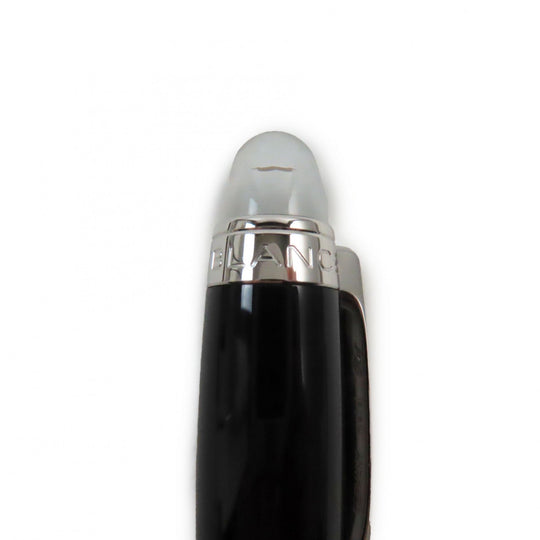 MONTBLANC Ballpoint pen 35754 Precious resin Black Silver Starwalker mens(Unisex) Used Authentic