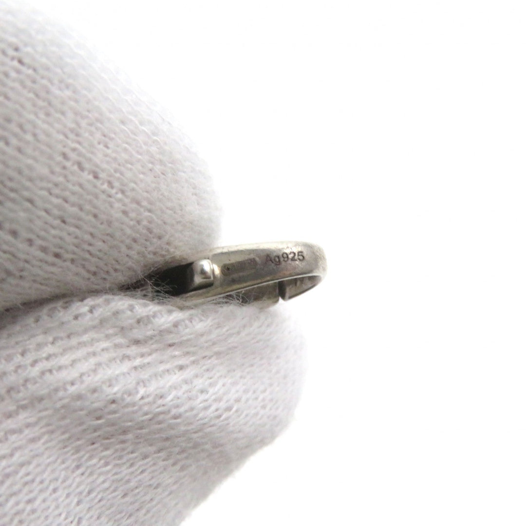 GUCCI bracelet 627749 Main�FAG925 Silver mens 18 Used Authentic