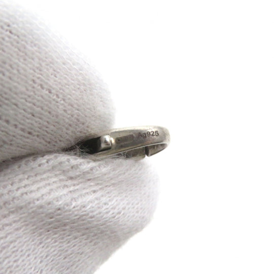 GUCCI bracelet 627749 Main�FAG925 Silver mens 18 Used Authentic