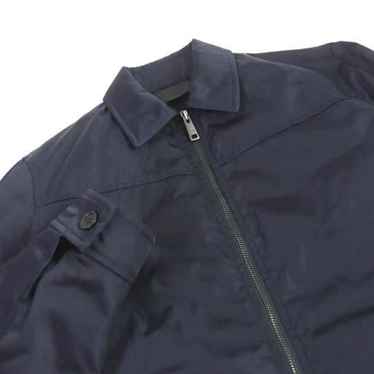 PRADA Blouson DNA404 Outer: 100% polyamide (nylon), Lining: 100% rayon Navy mens 46 Used Authentic