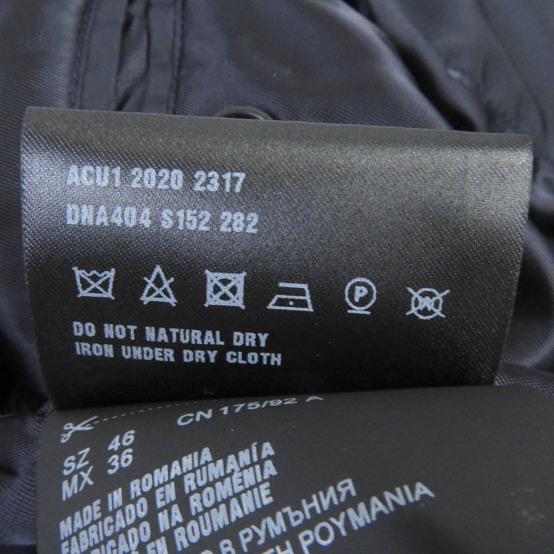 PRADA Blouson DNA404 Outer: 100% polyamide (nylon), Lining: 100% rayon Navy mens 46 Used Authentic