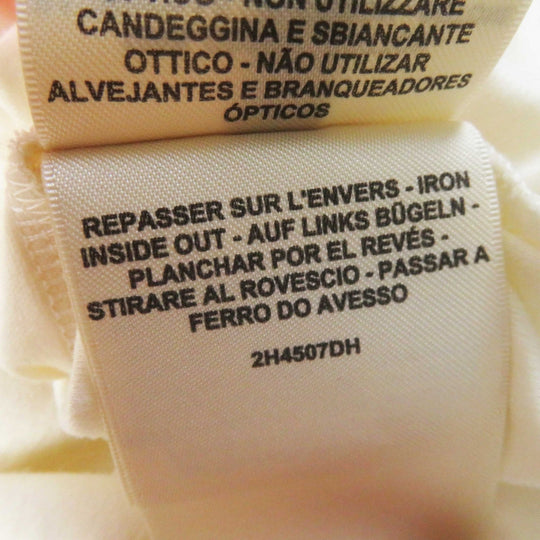 HERMES one piece 2H4507DH Lining: 100% cotton, excluding special coating / Cuffs Edge: 100% cotton Waist/Hem: 59% polyester, 41% acrylic Interior finish: 100% cotton Ivory Neon Orange JUNGLE LOVE Women 38 Used Authentic
