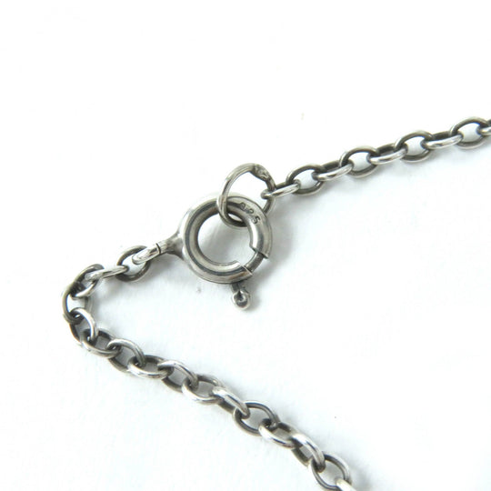 Georg Jensen Necklace 1990 Main�FSV925 Silver Women Used Authentic