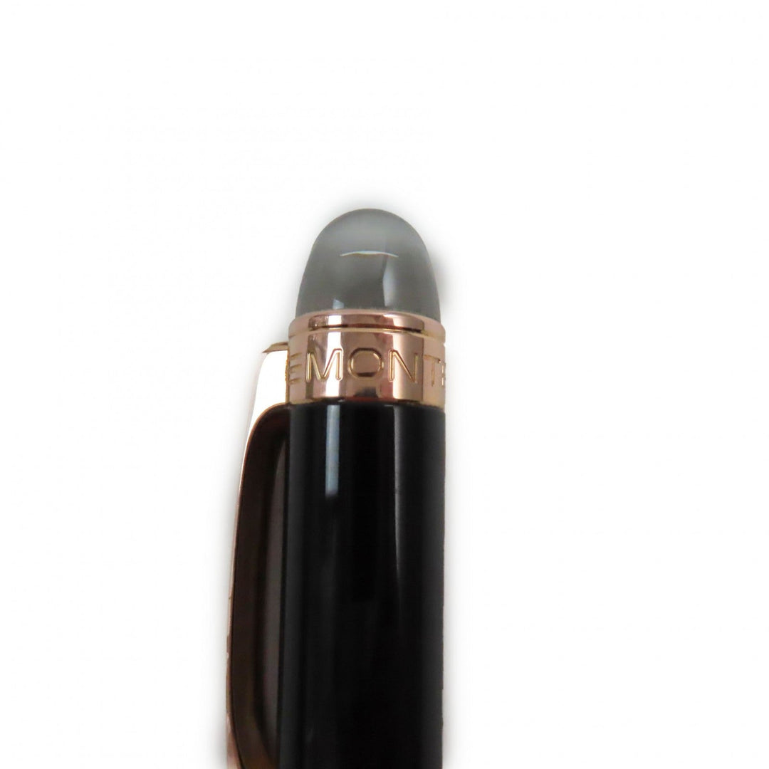 MONTBLANC Ballpoint pen Ruthenium plating, resin black Starwalker mens Used Authentic