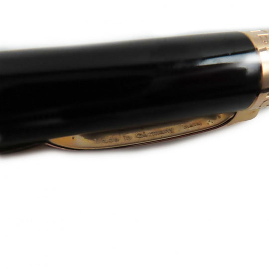 MONTBLANC Ballpoint pen Ruthenium plating, resin black Starwalker mens Used Authentic