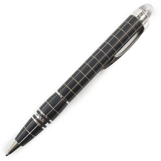 MONTBLANC Ballpoint pen Main: Metal rubber Black Silver Starwalker mens Used Authentic