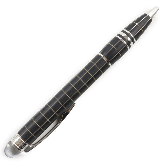 MONTBLANC Ballpoint pen Main: Metal rubber Black Silver Starwalker mens Used Authentic