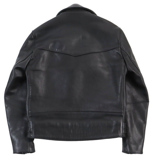 Lewis Leathers Riders jacket Outer: Leather, Lining: 100% Cotton black LIGHTNING mens 36 Used Authentic