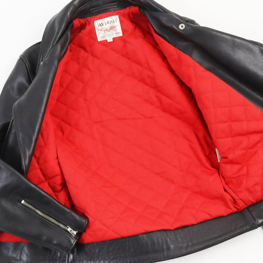 Lewis Leathers Riders jacket Outer: Leather, Lining: 100% Cotton black LIGHTNING mens 36 Used Authentic