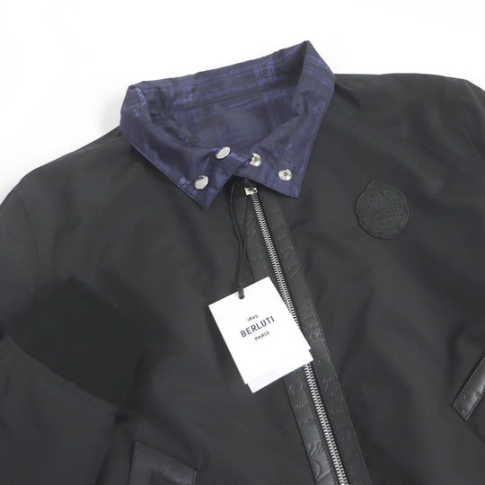 Berluti Blouson wool Black mens 44 Used Authentic