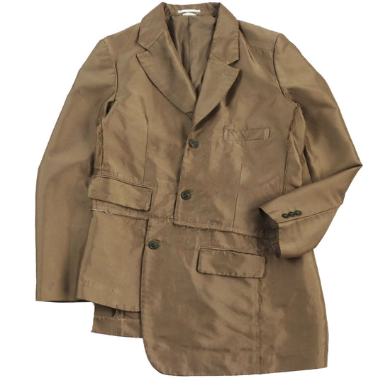 COMME des GARCONS HOMME PLUS tailored jacket PF-J059 Outer: 100% polyester, Lining: 100% polyester beige mens S Used Authentic