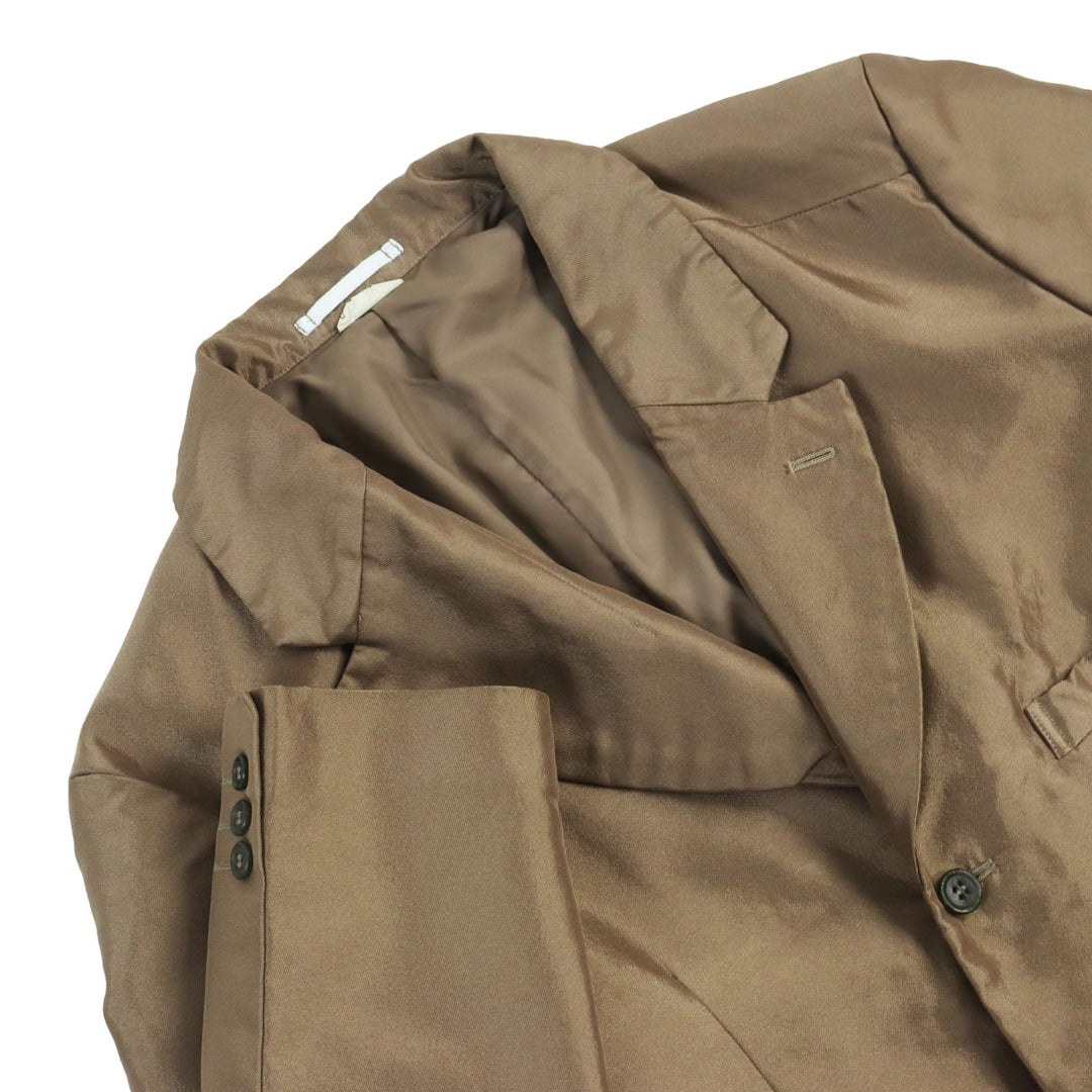 COMME des GARCONS HOMME PLUS tailored jacket PF-J059 Outer: 100% polyester, Lining: 100% polyester beige mens S Used Authentic
