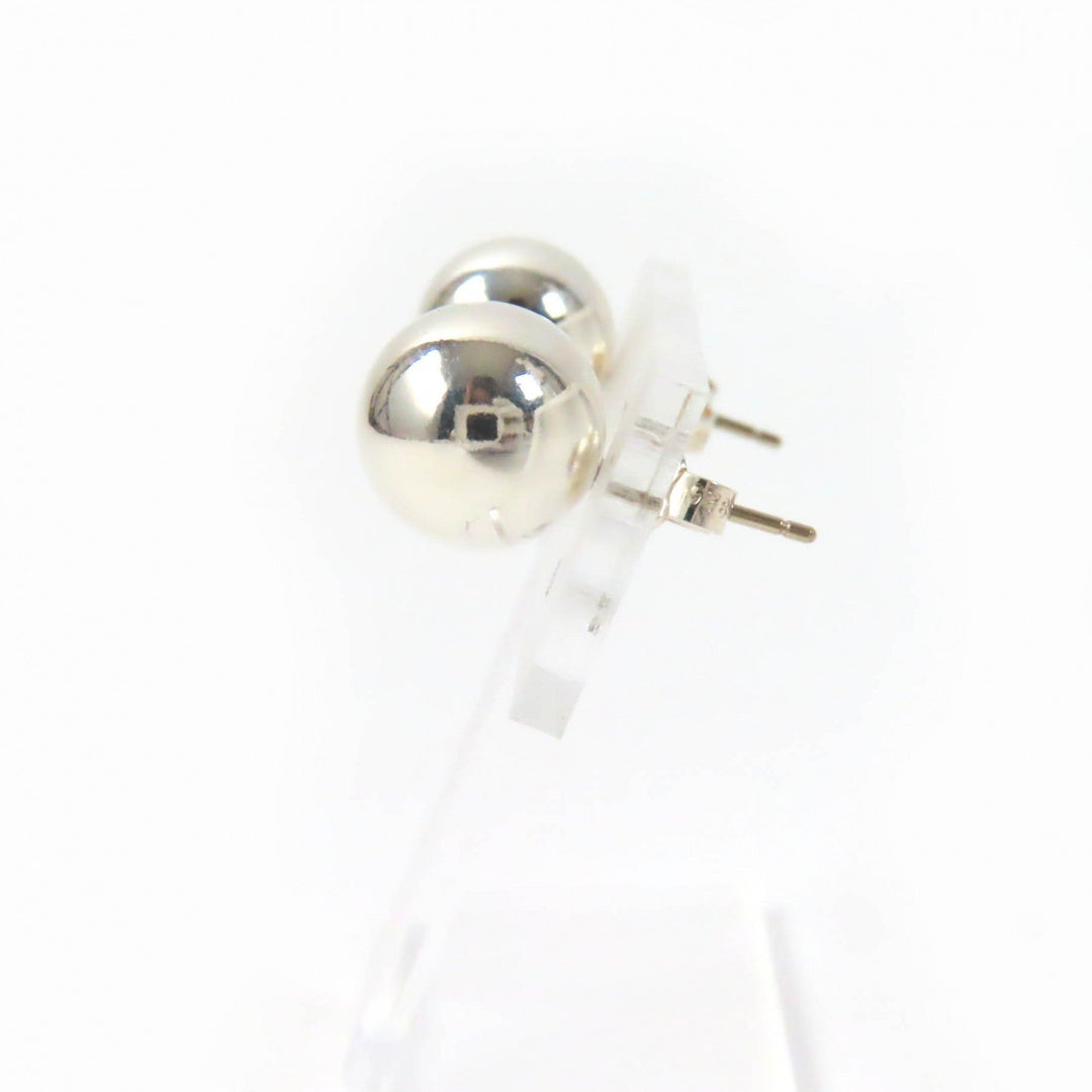 TIFFANY&Co. Pierce Main�FAG925 Silver hardware ball earrings Women Used Authentic