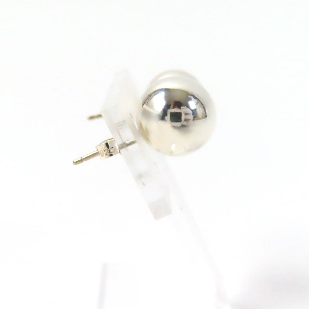 TIFFANY&Co. Pierce Main�FAG925 Silver hardware ball earrings Women Used Authentic