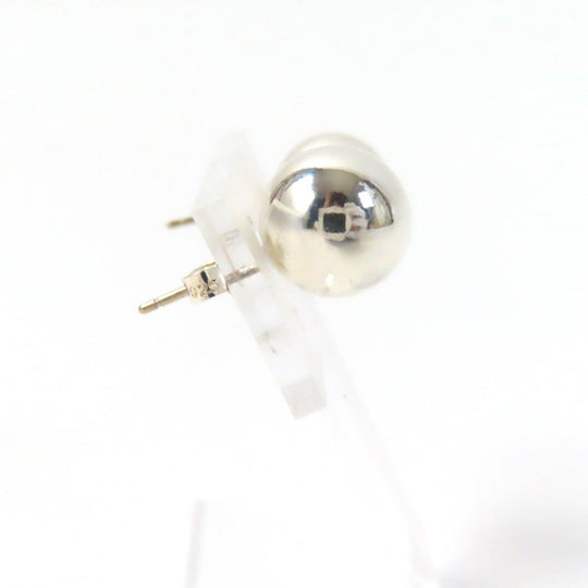TIFFANY&Co. Pierce Main�FAG925 Silver hardware ball earrings Women Used Authentic
