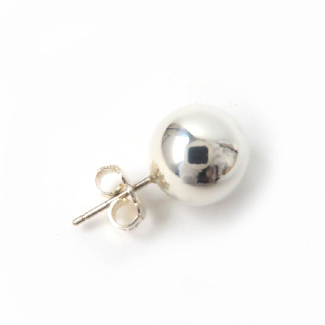 TIFFANY&Co. Pierce Main�FAG925 Silver hardware ball earrings Women Used Authentic