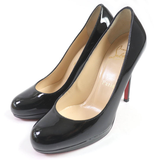 Christian Louboutin pumps Main: Patent black NEW SIMPLE PUMP 120 Women 35 Used Authentic