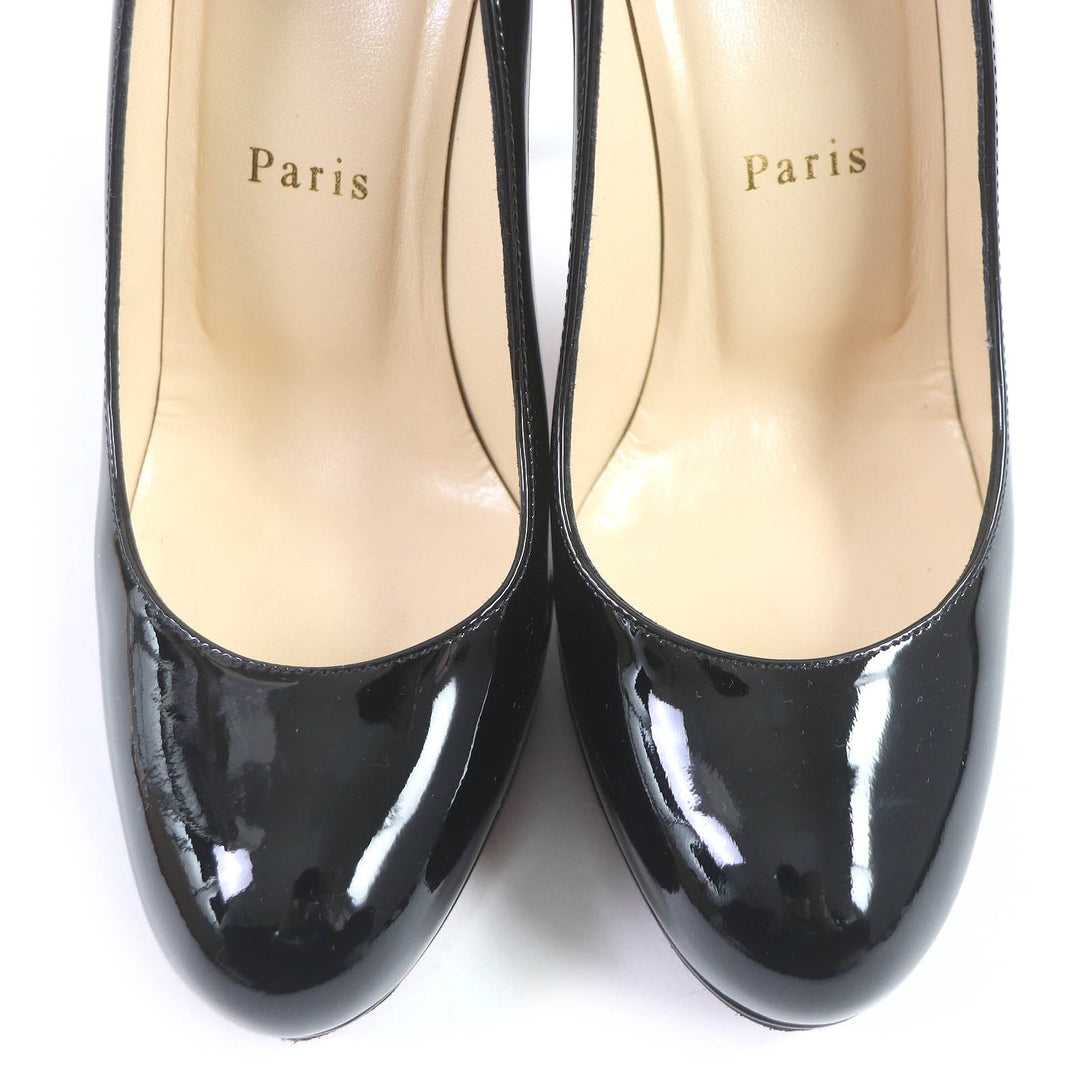 Christian Louboutin pumps Main: Patent black NEW SIMPLE PUMP 120 Women 35 Used Authentic