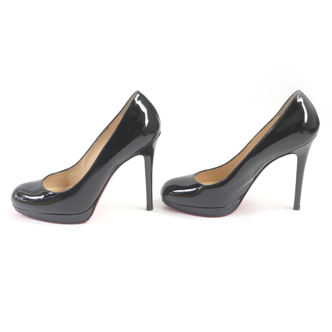 Christian Louboutin pumps Main: Patent black NEW SIMPLE PUMP 120 Women 35 Used Authentic