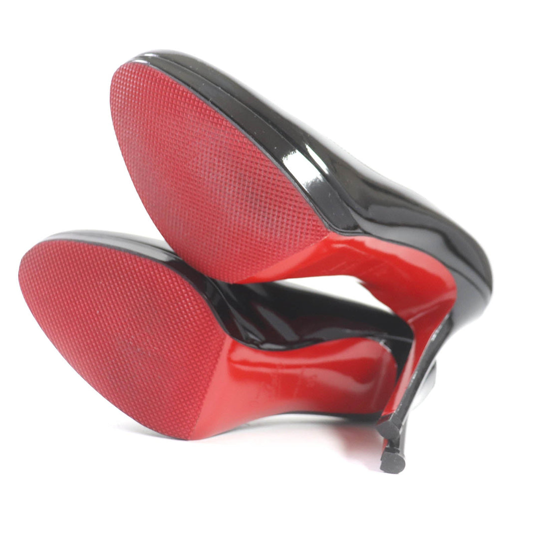 Christian Louboutin pumps Main: Patent black NEW SIMPLE PUMP 120 Women 35 Used Authentic