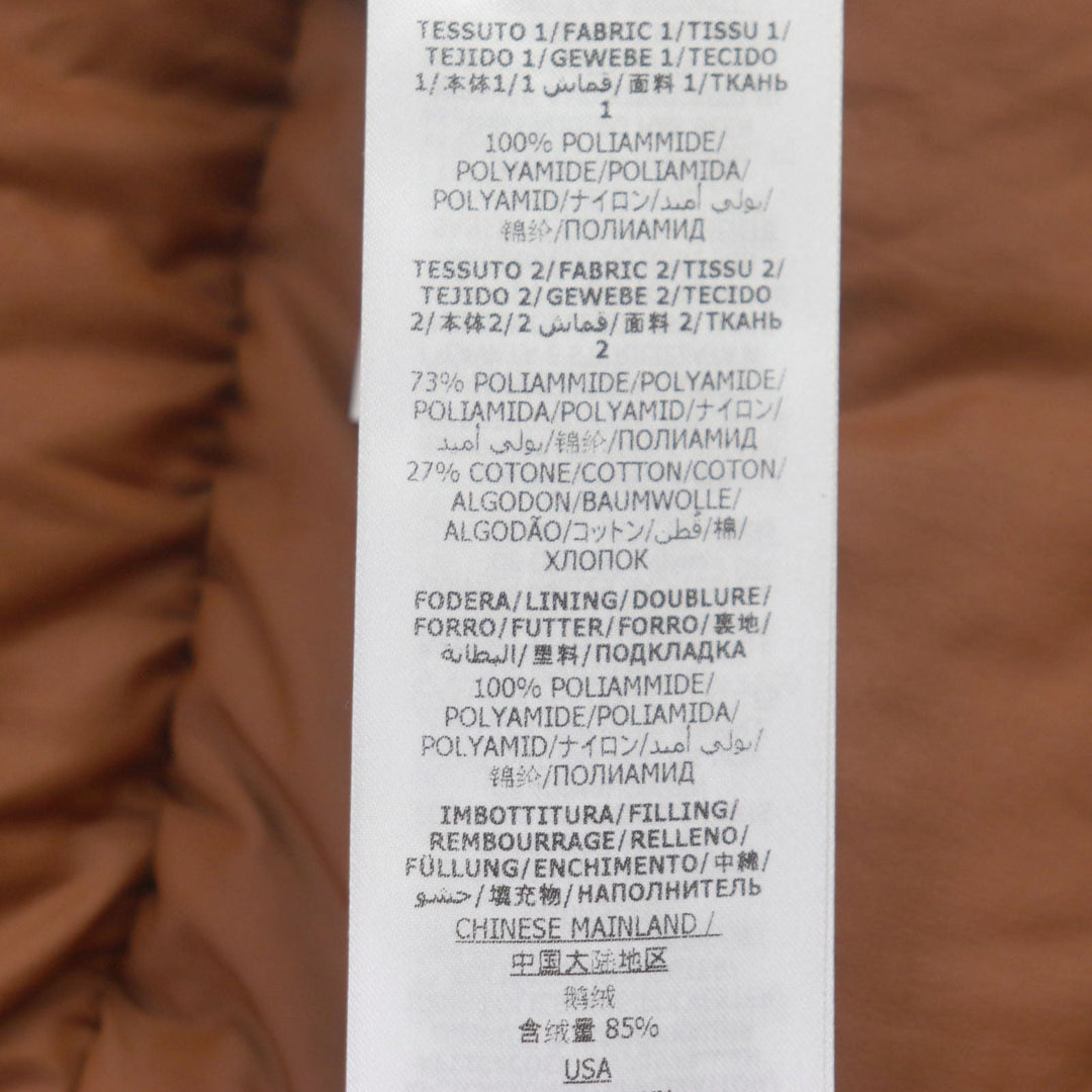 GUCCI Down jacket 663895 Outer: 100% nylon, Outer: 73% nylon, Outer: 27% cotton, Lining: 100% nylon, Filling: 85% down, 15% feather Multi Forest mens L Used Authentic