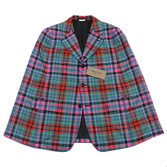 COMME des GARCONS HOMME PLUS poncho PL-J041 Outer: 100% wool, Lining: 100% cupra multicolor mens S Used Authentic