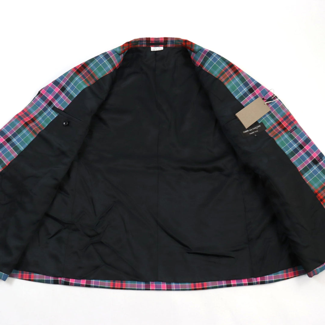 COMME des GARCONS HOMME PLUS poncho PL-J041 Outer: 100% wool, Lining: 100% cupra multicolor mens S Used Authentic