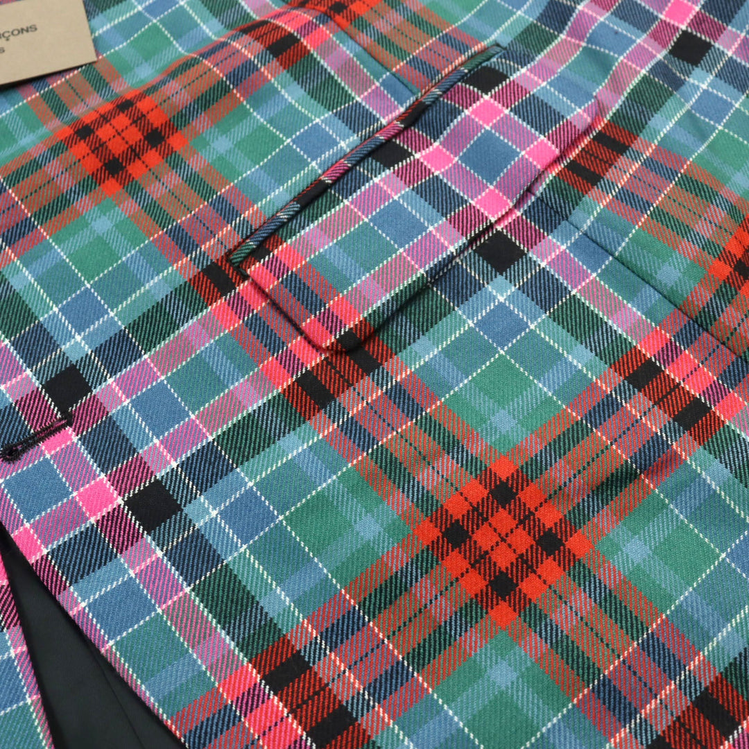 COMME des GARCONS HOMME PLUS poncho PL-J041 Outer: 100% wool, Lining: 100% cupra multicolor mens S Used Authentic