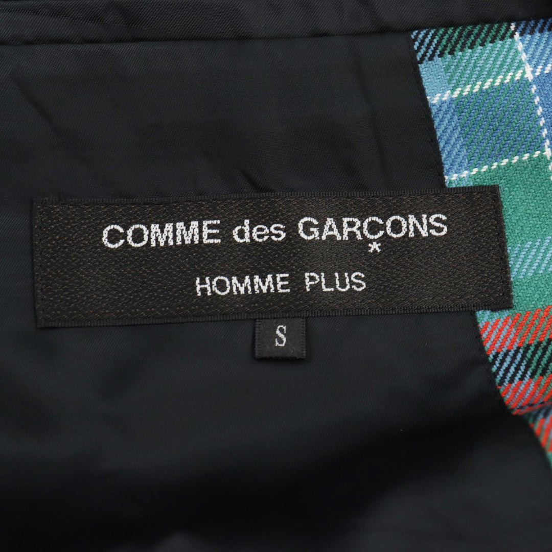 COMME des GARCONS HOMME PLUS poncho PL-J041 Outer: 100% wool, Lining: 100% cupra multicolor mens S Used Authentic