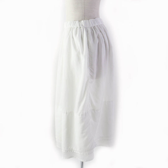 COMME des GARCONS COMME des GARCONS flare skirt RQ-S003 Main: 100% polyester white Women S Used Authentic