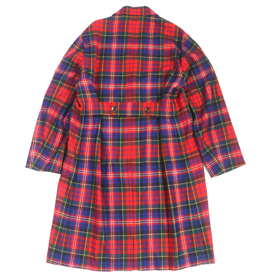 GUCCI Chester coat 474374 Outer: 100% wool, Lining: 63% cupra, Lining: 37% silk, Embroidery 1: 100% cotton, Embroidery 2: 100% polyester Red mens 46 Used Authentic