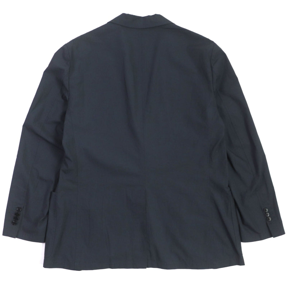 HERMES tailored jacket 21-5257 Main: 100% cotton Navy mens 56 Used Authentic