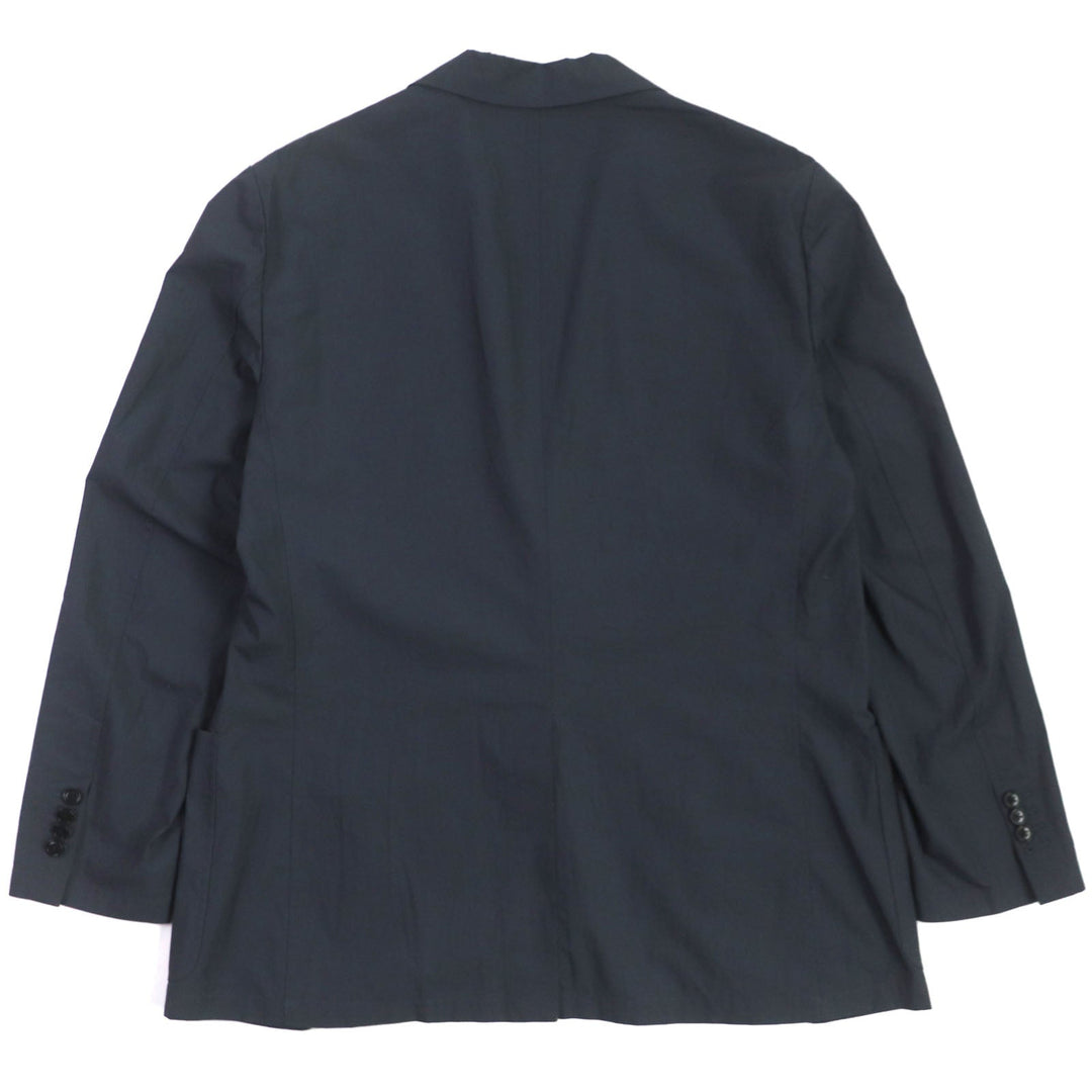 HERMES tailored jacket 21-5257 Main: 100% cotton Navy mens 56 Used Authentic