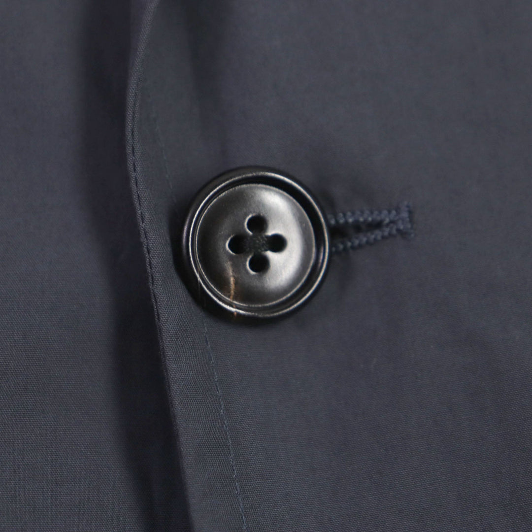 HERMES tailored jacket 21-5257 Main: 100% cotton Navy mens 56 Used Authentic
