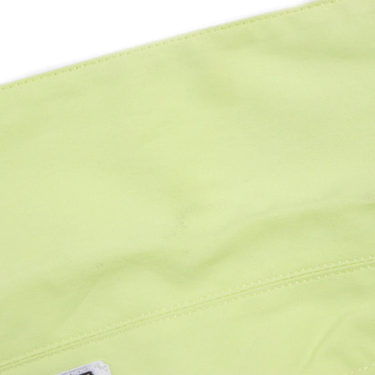 HERMES Long sleeve shirt Main: 100% cotton, Accessories (string): 100% cotton lime mens 41 Used Authentic