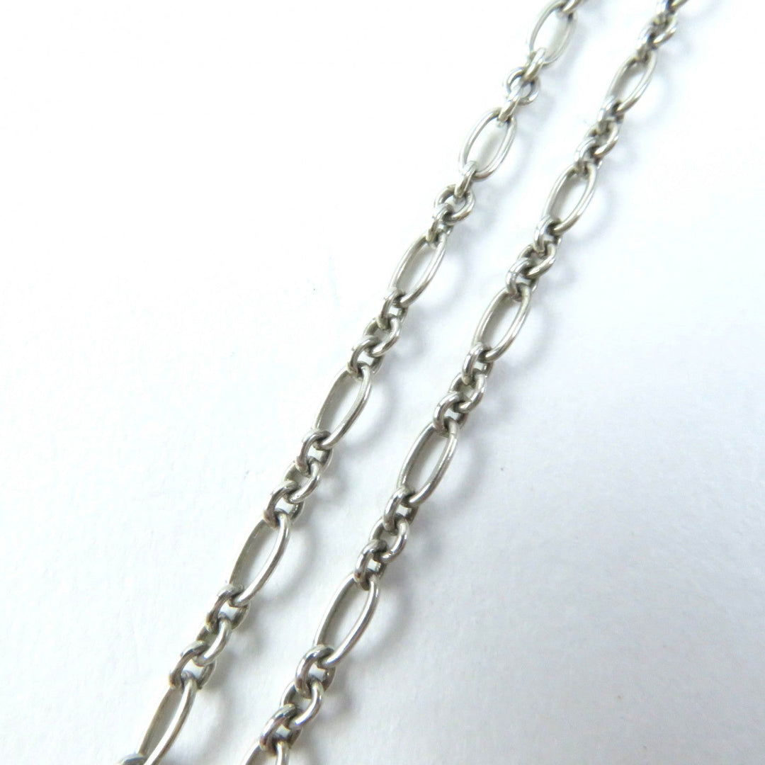 Georg Jensen Necklace Main: SV925, Part: Amber Orange Silver 2001 Year Necklace Women Used Authentic