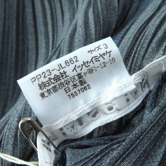 PLEATS PLEASE setup PP23-JL662/PP23-JL668 Main: 100% polyester gray Women 3 Used Authentic