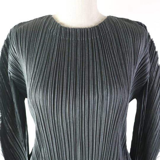 PLEATS PLEASE setup PP23-JL662/PP23-JL668 Main: 100% polyester gray Women 3 Used Authentic