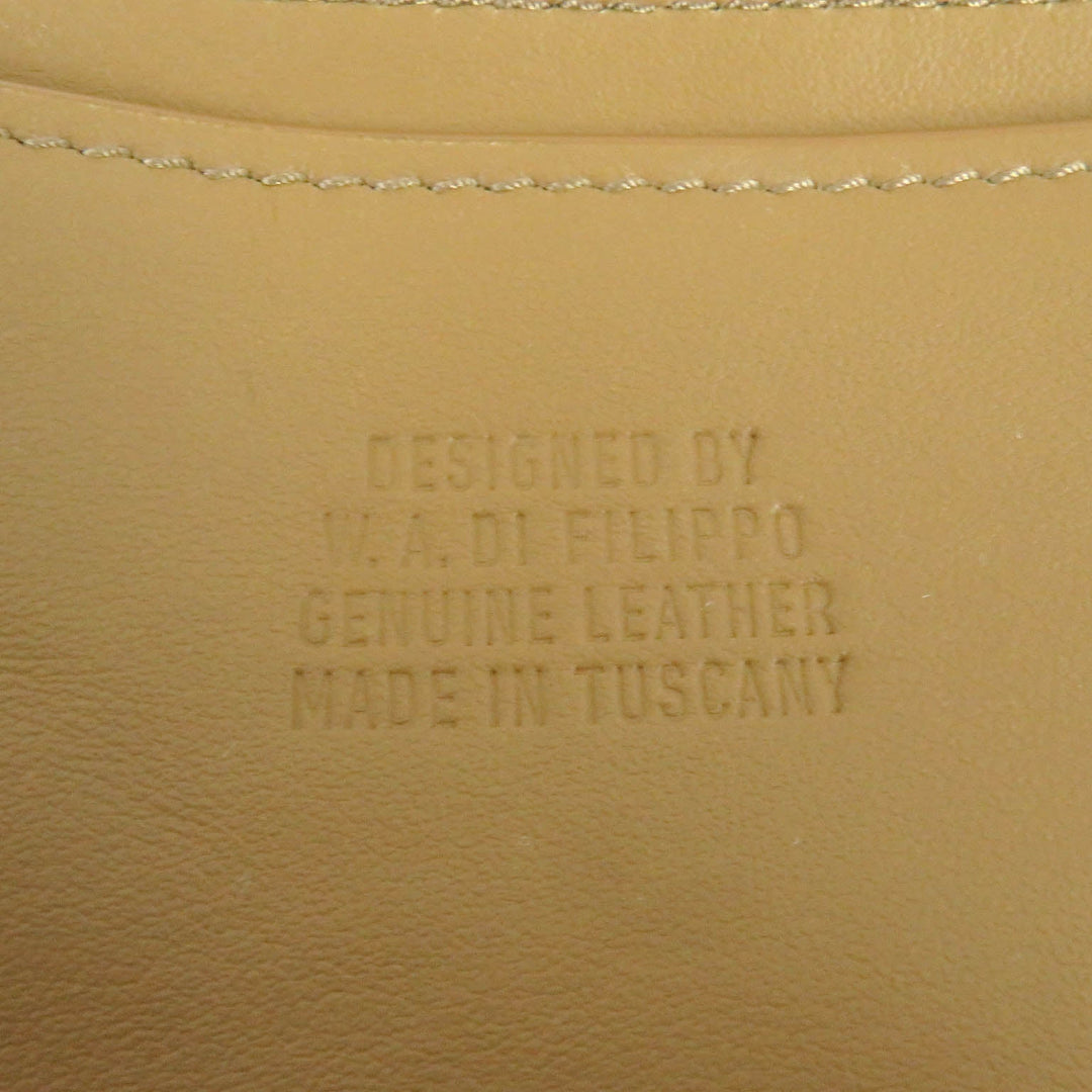 IL BISONTE Tote Bag Main: Leather Beige type Women Used Authentic