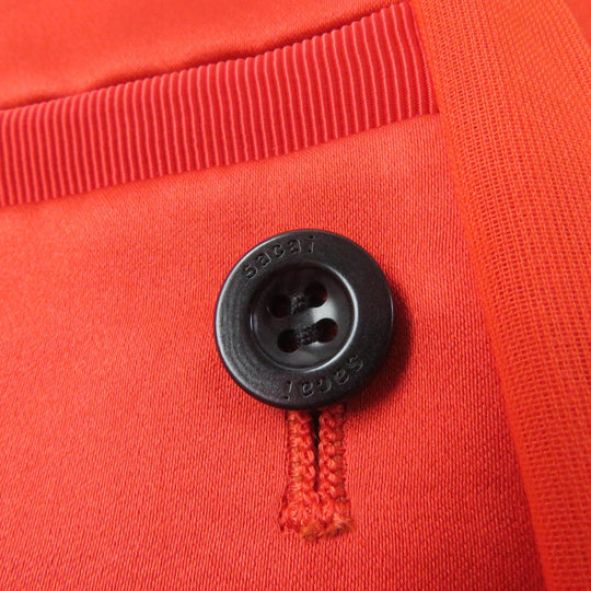 Sacai one piece 22-06114 Outer: 50% cotton, Outer: 50% polyester, Part: 53% polyester, Part: 47% silk, Lining: 100% polyester, Part: 100% polyester Orange Women 1 Used Authentic