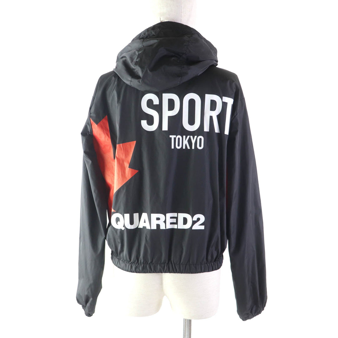 DSQUARED2 Nylon jacket S75AM0815 Outer: 100% nylon, Lining: 100% nylon black Women 38 Used Authentic