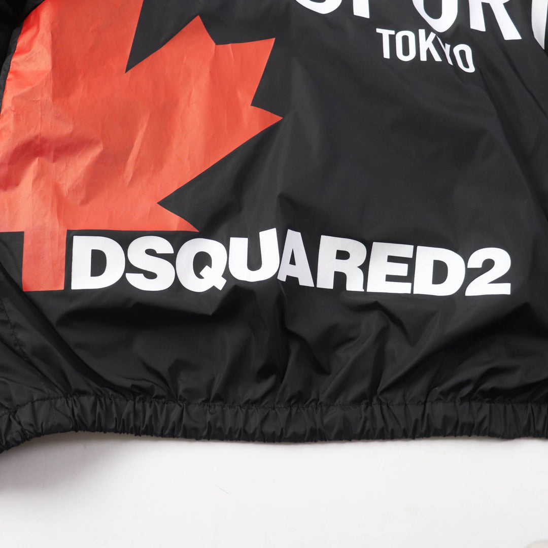 DSQUARED2 Nylon jacket S75AM0815 Outer: 100% nylon, Lining: 100% nylon black Women 38 Used Authentic