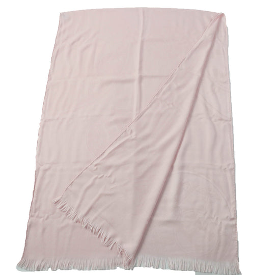 HERMES Stall H262494S Main: 85% cashmere, Main: 15% silk Light pink New Libris Women Used Authentic