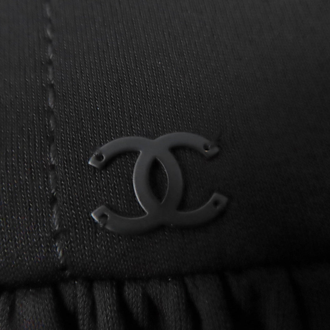 CHANEL flare skirt P54660 Main: 100% rayon black Women 36 Used Authentic