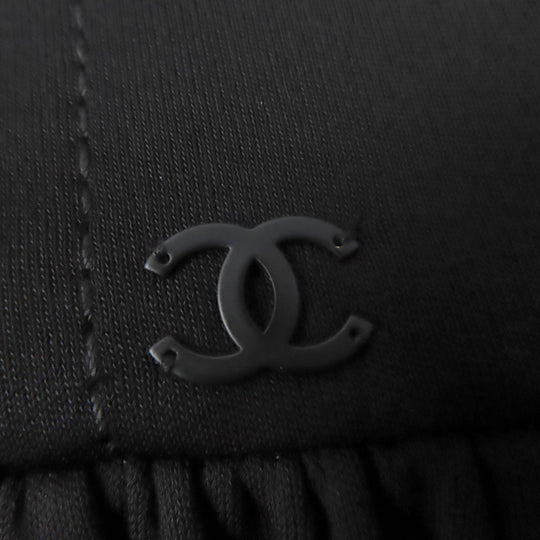 CHANEL flare skirt P54660 Main: 100% rayon black Women 36 Used Authentic