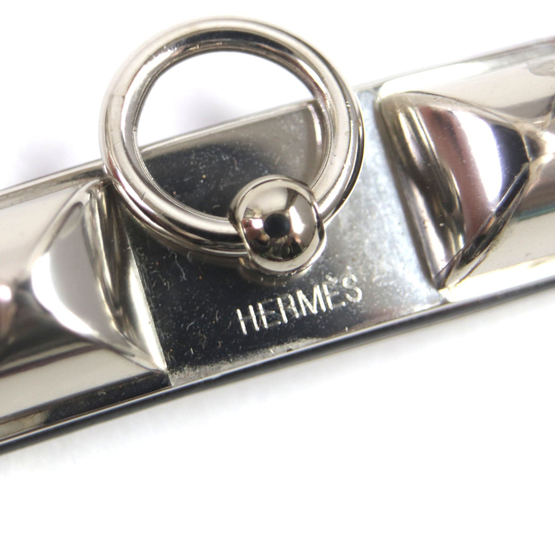 HERMES bracelet Main: Leather Red brown Cory Edssian Women S Used Authentic