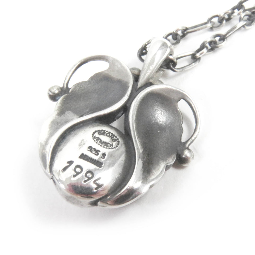 Georg Jensen Necklace Main�FSV925 Silver Women Used Authentic
