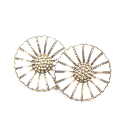 Georg Jensen Earring SV925 white Daisy