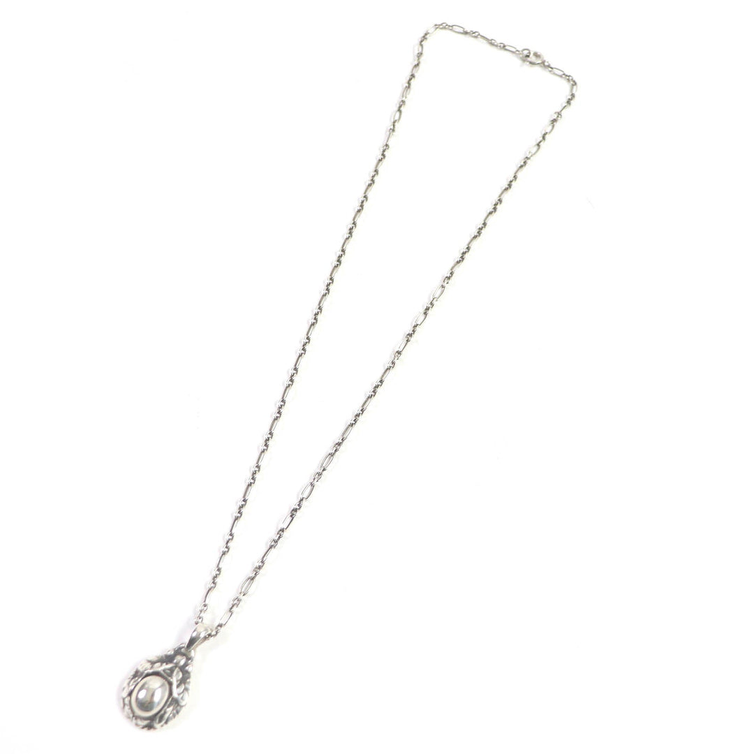 Georg Jensen Necklace Main�FSV925 Silver Women Used Authentic